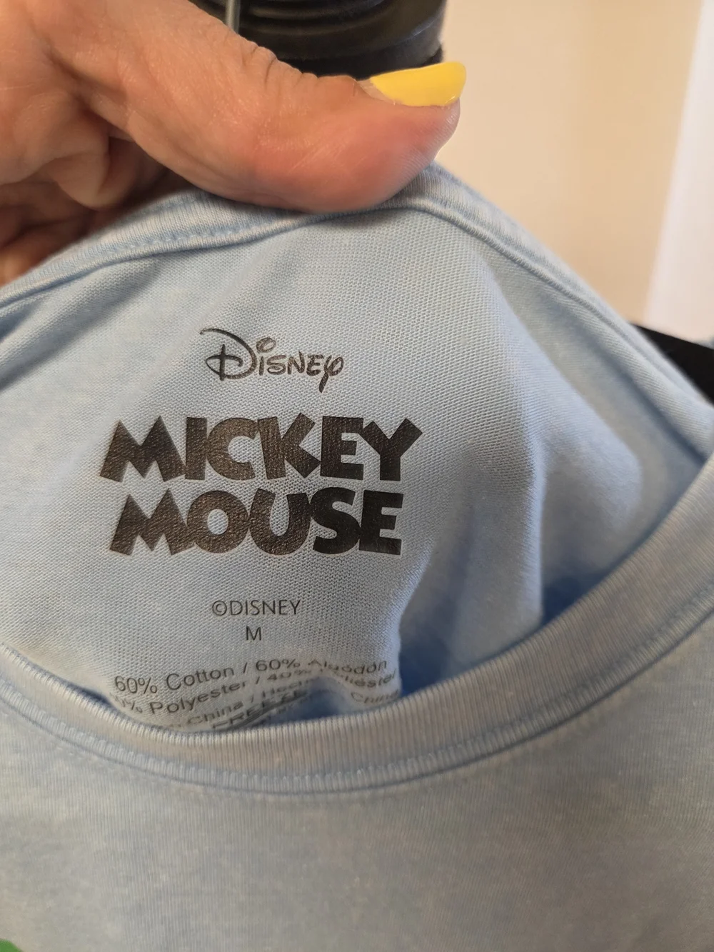 Disney Light Blue Pizza Classic New York Graphic Tee